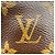 Borsa Louis Vuitton Trotter Monogram Panda Murakami Marrone Multicolore - vista 12