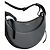 Borsa a mano Polène in pelle nera Nero