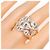 Ring Bague Chaine d'Ancre Enchainée Hermès en Argent 925 - vue 5
