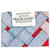 Hermès Foulard Twilly HERMES in seta azzurro chiaro e rosso Blu chiaro - vista 8