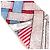 Hermès Foulard Twilly HERMES in seta azzurro chiaro e rosso Blu chiaro - vista 9