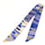Silk In Hermès Foulard Twilly HERMES Blu  - vista 1