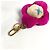 Vivienne Louis Vuitton Plüsch Schlüsselanhänger Pink Beige - Ansicht 8