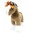 Giocattolo di peluche Hermy di Hermès Beige - vista 3