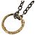 Collana a catena Ouroboros in oro 18K Gucci Argento D'oro