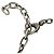 Collana a catena Ouroboros in oro 18K Gucci Argento D'oro - vista 4