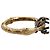 Collana a catena Ouroboros in oro 18K Gucci Argento D'oro - vista 7