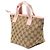 Gucci Beiger Kinder Mini GG Canvas Web Handtasche - Ansicht 2