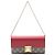 Gucci Beiger GG Supreme Padlock Geldbörse mit Kette