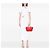 Borsa a mano mini in pelle rossa Gucci - vista 7