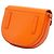 MCM Mini Patricia em couro laranja conversível em crossbody - vista 2