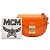 MCM Mini Patricia em couro laranja conversível em crossbody - vista 9