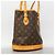 Borsa Tote Bucket PM Monogram Louis Vuitton Marrone - vista 2