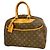 Borsa a mano Monogram Deauville M47270 di Louis Vuitton Marrone