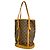 Borsa Tote Bucket GM Monogram Louis Vuitton Marrone