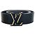 Reversibler LV Optic 40mm Gürtel von Louis Vuitton Schwarz