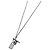 Collar Péndulo Cadena Kelly de Hermès Plata