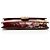 Cartera de cuero Gucci Blooms con cadena Interlocking G Roja - vista 4