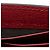 Cartera de cuero Gucci Blooms con cadena Interlocking G Roja - vista 6