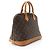 Louis Vuitton Vintage Monogramm Canvas Alma PM Handtasche Braun - Ansicht 2