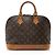 Louis Vuitton Vintage Monogramm Canvas Alma PM Handtasche Braun - Ansicht 3