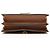 Borsa a spalla bifacciale in tela Monogram e pelle di vitello Louis Vuitton Marrone - vista 4
