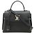Borsa Lockme Ever BB in pelle di vitello morbida Louis Vuitton Nero