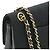 Chanel Matelassé Coco Mark Schultertasche mit Kette Schwarz - Ansicht 4
