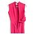 Vestido Halter con Cuello de Joyas Alexander McQueen Rosa - vista 4