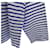 Autre Marque SURT Stripe Cotton Top White Blue  - view 6