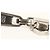 Collana choker in catena con zip argentata Balenciaga 21SS Argento - vista 4