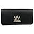 Cartera Larga Twist de Cuero Epi Louis Vuitton Negro