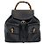 Gucci Vintage Bamboo Leather Nero