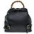 Gucci Vintage Bamboo Leather Nero - vista 2