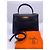 Hermès Kelly 28 in pelle nera e oro Nero - vista 2