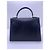 Hermès Kelly 28 in pelle nera e oro Nero - vista 4