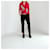 Haut en soie Diane Von Furstenberg Imprimé Floral Rouge Multicolore  - vue 2