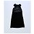 Chloé Schwarzes Kleid aus Seidenmischung mit Rüschen Größe 36 - Ansicht 4