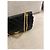 Chanel 2.55 Borsa a tracolla in pelle nera trapuntata con finiture dorate Nero - vista 2