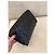Chanel 2.55 Borsa a tracolla in pelle nera trapuntata con finiture dorate Nero - vista 5