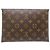 Pochette Kirigami Louis Vuitton per donne Marrone Monogramma - vista 2
