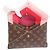 Pochette Kirigami Louis Vuitton per donne Marrone Monogramma - vista 5