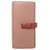 Billetera Vertical Loewe Rosa Beige Caqui