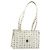 Borsa Tote Vicetos Logogram MCM in PVC Bianco e Oro Auth YKZ1154 D'oro