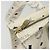 Borsa Tote Vicetos Logogram MCM in PVC Bianco e Oro Auth YKZ1154 D'oro - vista 10