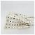 Borsa Tote Vicetos Logogram MCM in PVC Bianco e Oro Auth YKZ1154 D'oro - vista 3