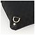 Borsa a Spalla Abbey GG Canvas Gucci Nero Oro 131326 Auth YKZ949 D'oro - vista 9