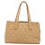CHANEL Borsa a Mano Wild Stitch Pelle Beige Oro CC Auth AMZ064 D'oro - vista 2