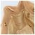 CHANEL Borsa a Mano Wild Stitch Pelle Beige Oro CC Auth AMZ064 D'oro - vista 20