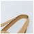 CHANEL Borsa a Mano Wild Stitch Pelle Beige Oro CC Auth AMZ064 D'oro - vista 8